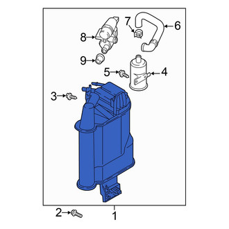 Volkswagen OE - Vapor Canister