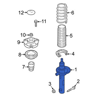 Volkswagen OE - Front Suspension Strut
