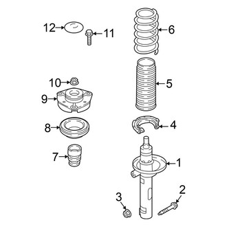 Volkswagen OE - Front Suspension - Struts & Components (GLI 35th Anniversary Edition / GLI Autobahn / GLI S)