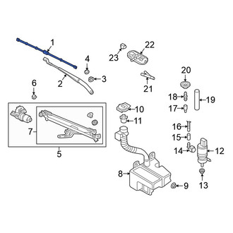 Volkswagen OE - Left Wiper Blade
