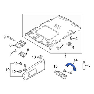 Volkswagen OE - Front Interior Grab Bar