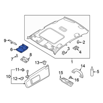 Volkswagen OE - Console Bracket