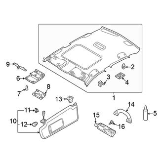 Volkswagen OE - Roof - Interior Trim