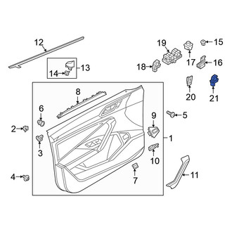 Volkswagen OE - Rear Trunk Lid Release Switch