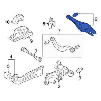 Volkswagen OE - Front Right Suspension Control Arm