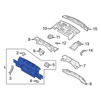 Volkswagen OE - Rear Rear Body Panel