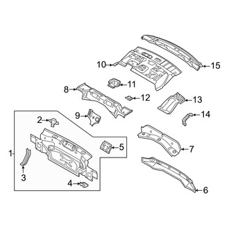 Volkswagen OE - Rear Body & Floor - Rear Body