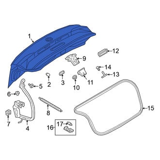 Volkswagen OE - Rear Deck Lid