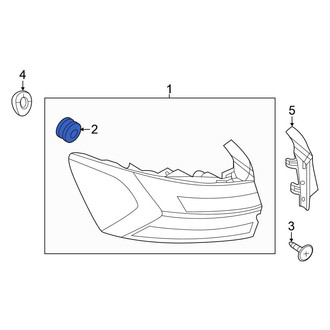 Volkswagen OE - Tail Light Grommet