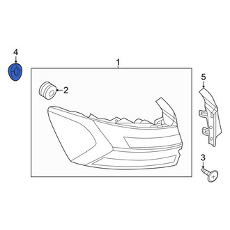 Volkswagen OE - Tail Light Grommet