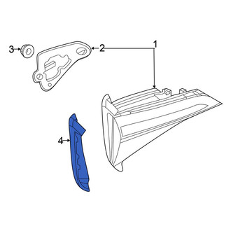 Volkswagen OE - Rear Left Tail Light Access Cover