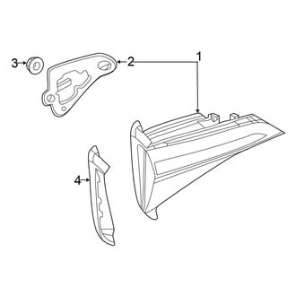 Volkswagen OE - Rear Lamps - Tail Lamps (On Trunk Lid)