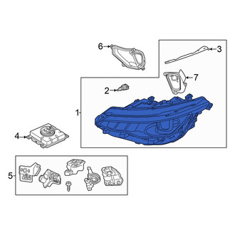 Volkswagen OE - Front Left Headlight Assembly