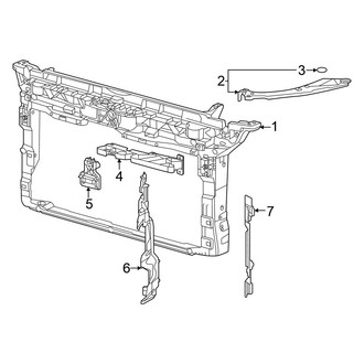 Volkswagen OE - Radiator Support