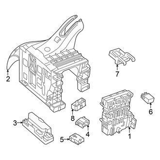 Volkswagen OE - Electrical - Fuse & Relay (Passenger Compartment)