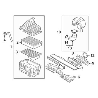 Volkswagen OE - Engine / Transaxle - Air Intake
