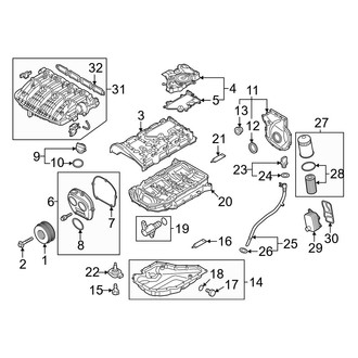 Volkswagen OE - Engine / Transaxle - Engine Parts