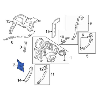 Volkswagen OE - Turbocharger Gasket