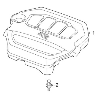 Volkswagen OE - Engine / Transaxle - Engine Appearance Cover