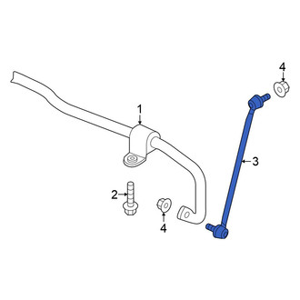 Volkswagen OE - Front Suspension Stabilizer Bar Link