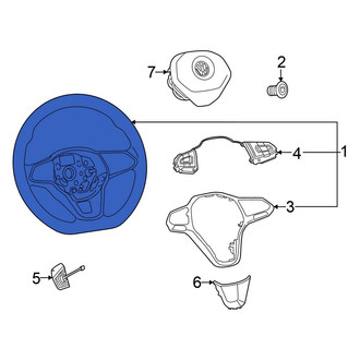 Volkswagen OE - Steering Wheel