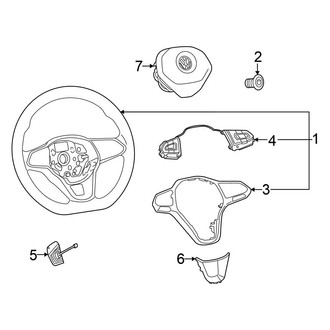 Volkswagen OE - Steering Wheel