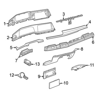 Volkswagen OE - Instrument Panel Components