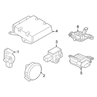 Volkswagen OE - Restraint Systems - Air Bag Components (Modules & Sensors)