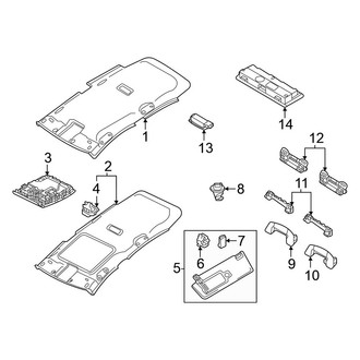 Volkswagen OE - Roof - Interior Trim