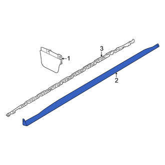 Volkswagen OE - Left Rocker Panel Guard