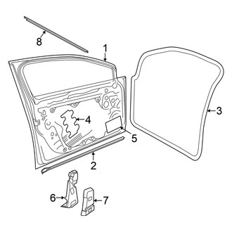 Volkswagen OE - Front Door - Door & Components