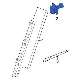 Volkswagen OE - Door Applique Rivet