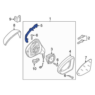 Volkswagen OE - Front Left Turn Signal Light Assembly