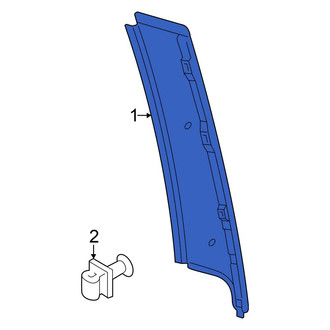 Volkswagen OE - Rear Left Door Applique