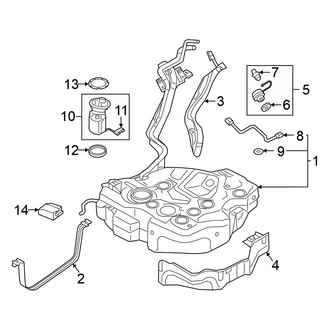 Volkswagen OE - Fuel System Components (Autobahn / S / SE)