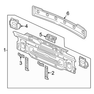 Volkswagen OE - Rear Body & Floor - Rear Body