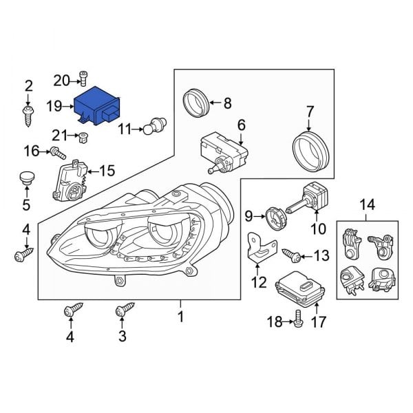 volkswagen-oe-5m0907357d-front-headlight-control-module