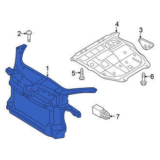 Volkswagen OE - Front Radiator Support Panel