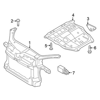 Volkswagen OE - Radiator Support