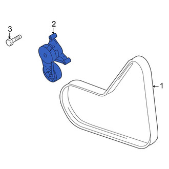 Volkswagen OE - Accessory Drive Belt Tensioner Assembly