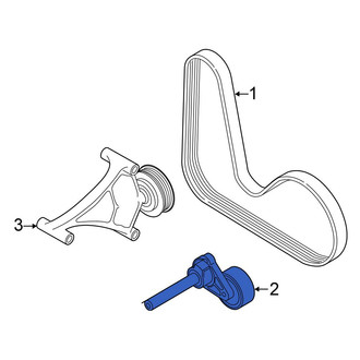 Volkswagen OE - Accessory Drive Belt Tensioner Assembly