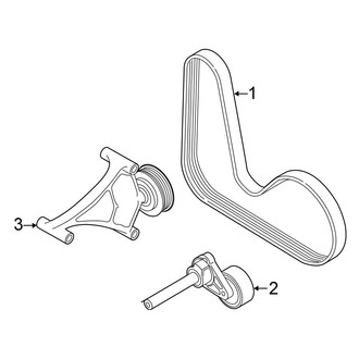Volkswagen OE - Cooling - Belts & Pulleys (Komfort / Lux)
