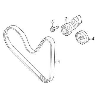 Volkswagen OE - Cooling - Belts & Pulleys (3.2L)