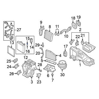 Volkswagen OE - Upper A/C Refrigerant Line O-Ring
