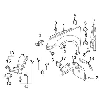 Volkswagen OE - Fender & Components