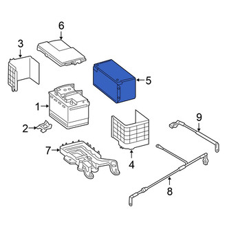 Volkswagen OE - Battery Cover