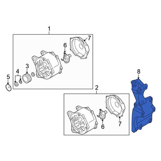 Volkswagen OE - Alternator Bracket