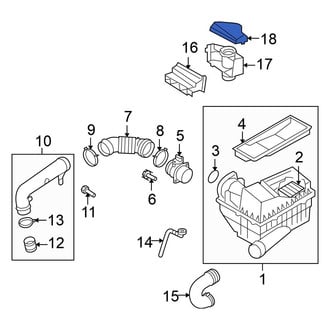 Volkswagen OE - Front Radiator Support Air Deflector