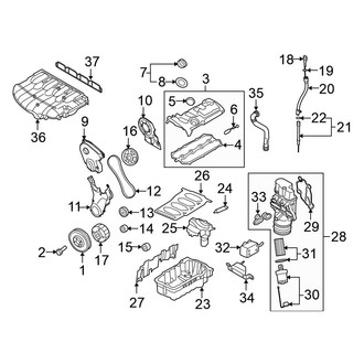 Volkswagen OE - Engine / Transaxle - Engine Parts