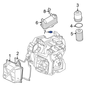 Volkswagen Jetta OEM Transmission Parts | Coolers, Flywheels — CARiD.com